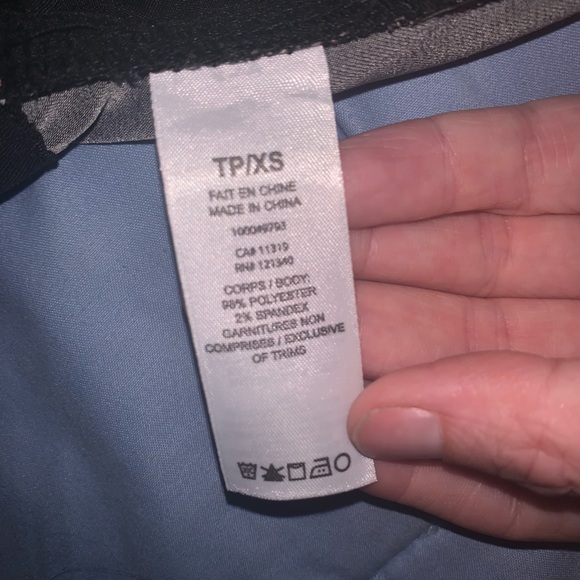 DYNAMITE 2 pairs paper bag waist/wide leg pants - Picture 9 of 16